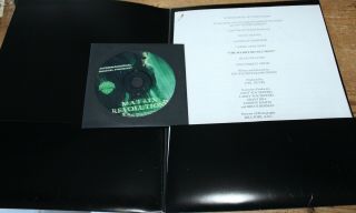 2000 MATRIX REVOLUTIONS MOVIE PRESS KIT w CD DVD KEANU REEVES CARRIE ANN MOSS 2