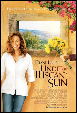 Under The Tuscan Sun Fridge Magnet 6x8 Dian Lane Magnetic Movie Poster