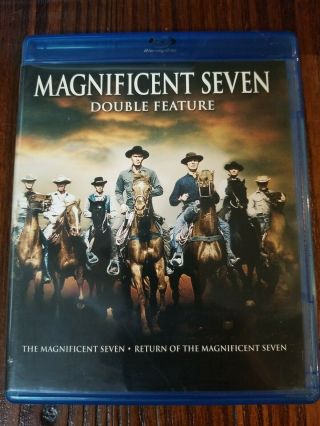 Magnificent Seven / Return Of The Magnificent Seven Blu - Ray Double Feature