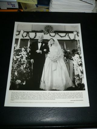 Father Of The Bride,  Orig 8x10 [steve Martin,  Kim Williams] - 1991