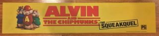 Alvin And The Chipmunks 2 - Movie Theater Poster / Mylar Large Vers - 5x25