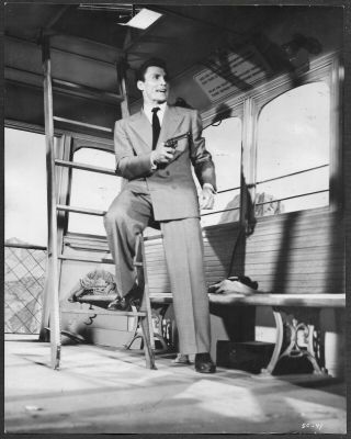 Jack Palance 1953 Stamped Promo Photo 3d Film Noir Second Chance