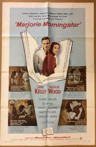 Gene Kelly As Noel Airman Natalie Wood Marjorie Morningstar Movie Poster 2772