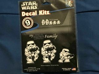 Star Wars Stormtroopers Family Car Decals M1