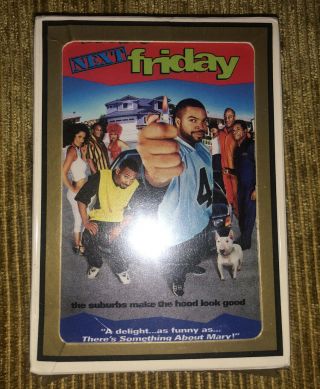 ✅ Rapper Ice Cube Next Friday The Movie Deck Of Playing Cards Poker