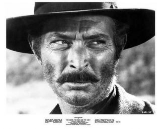 Lee Van Cleef Great 8x10 Character Still The Good The Bad & The Ugly - - C388