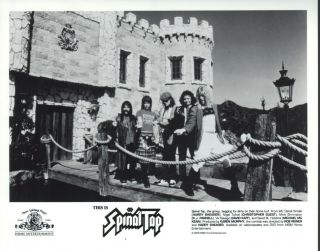 This Is Spinal Tap (1984) 8x10 Black & White Movie Photo Nn
