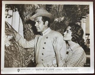 Dorothy Malone Douglas Kennedy.  South Of St Louis 1949 Vintage Movie Photo 381