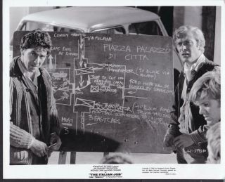 Michael Caine And Tony Beckley In The Italian Job 1969 Movie Photo 31867