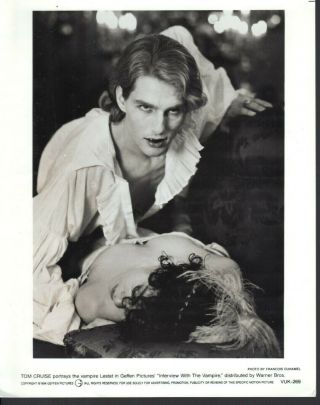 Interview With The Vampire (1994) 8x10 Black & White Movie Photo 269