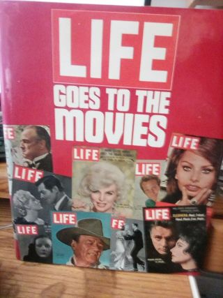 1975 Time Life Goes To The Movies Classic Hollywood Coffee Table Book Hcdj