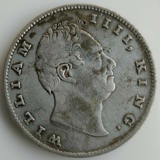 British Indian William Iv Silver Rupee 1835 R S Top Grade Silver Coin Lotbr