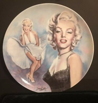 A Commemorative To Marilyn Monroe Plate 1050 By Susie Morton