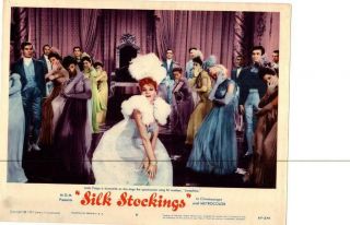 Silk Stockings 1957 Release Lobby Card Musical Janis Paige