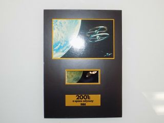 2001 A Space Odyssey Senitype Film Cell,  Movie Photo 5 1/4 " X 7 1/4 " A