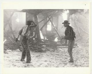 8x10 B&w Still " Raiders Of The Lost Ark " (1981) 2