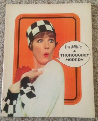 Vintage 1967 Thoroughly Modern Millie Souvenir Movie Program Julie Andrews