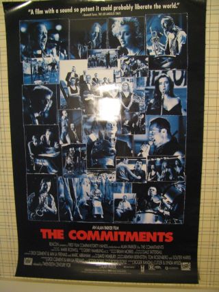 The Commitments Robert Arkins Michael Aherne Video Promo Poster 1991