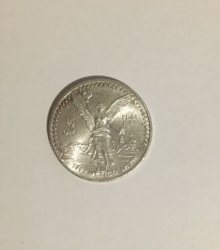 1/2 Half Silver Onza - Mexican Libertad 1994.  999 Silver 1994 Mexico