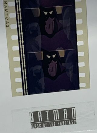 Batman Mask Of The Phantasm (1993) Movie Authentic Film 5 - Cells Strip Phantasm 2