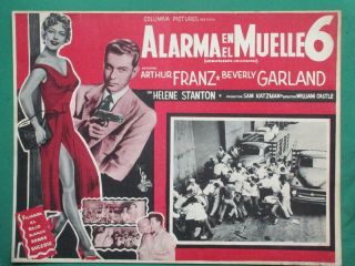Beverly Garland Orleans Uncensored Crime Busty Gangster Mexican Lobby Card 3