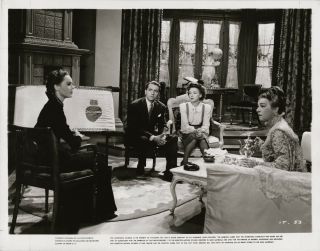 Ida Lupino,  Paul Henreid,  Nazimova 1944 Scene Still.  In Our Time