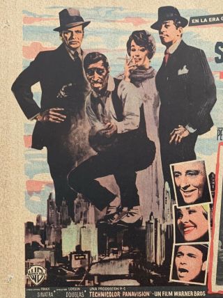 ROBIN AND THE 7 HOODS Sammy Davis Jr Frank Sinatra LOBBY CARD 1964 2