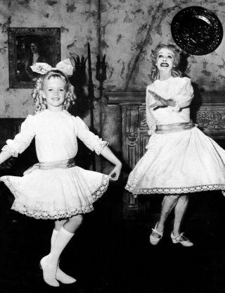 Whatever Happened To Baby Jane Rare Scene Bette Davis Dances With Girl 5x7 Photo