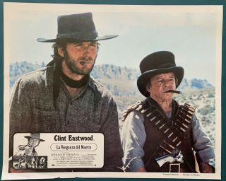 Clint Eastwood High Plain Drifter (2) Lobby Cards 1973