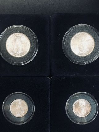 Philippines Brilliant Uncirculated Silver 1944 & 1945 20 & 50 Centavos