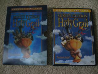 Monty Python And The Holy Grail Book Dvd Screenplay Senitype Cell Collectors Set