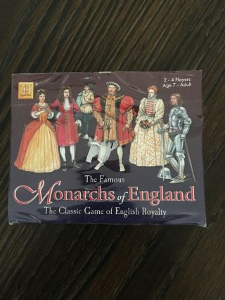 The Famous Monarchs Of England Playing Card Game (hpc)