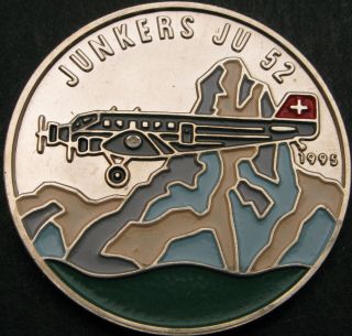 Congo 100 Francs 1995 - Junkers Ju52 - Aunc - 3245 ¤