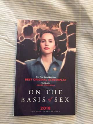 On The Basis Of Sex Fyc Script Screenplay Chief Justice Ruth Bader Ginsburg Rbg