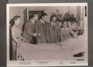 1951 Ann Baxter Glenn Ford " Follow The Sun " Publicity Photo