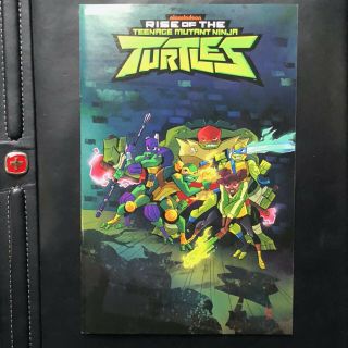 Sdcc 2018 Exclusive Tmnt Rise Of The Teenage Mutant Ninja Turtles Ashcan Idw