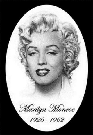 Marilyn Poster 1926 - 1962 Monroe Portrait 24x36