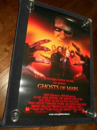 Ghosts Of Mars Carpenter Sci Fi Rolled One Sheet Poster Double Sided