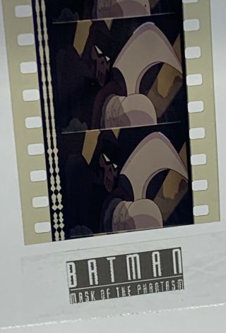 Batman Mask Of The Phantasm (1993) Movie Authentic Film 5 - Cells Strip Phantasm 1