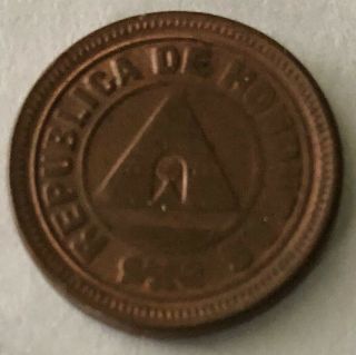1907 Honduras Cent Uncirculated