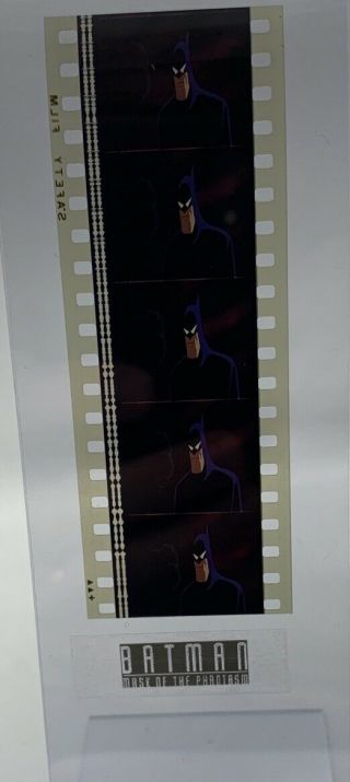 Batman Mask Of The Phantasm (1993) Movie Authentic Film 5 - Cells Strip BATMAN (3) 2