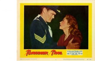 Tomahawk Trail 1957 Release Lobby Card Western Chuck Connors,