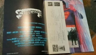 SUPERMAN II MOVIE PROGRAM DC COMICS 1981 WORLD TRADE CENTER IN BACKGROUND 2