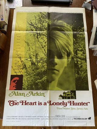 The Heart Is A Lonely Hunter 1968 Us 1 Sheet Folded Movie Poster