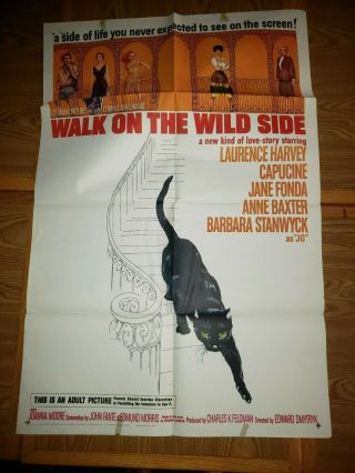 Walk On The Wild Side Studio - Issued Poster With