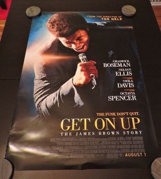 Get On Up: The James Brown Story Authentic 27x40 Double Sided Movie Poster