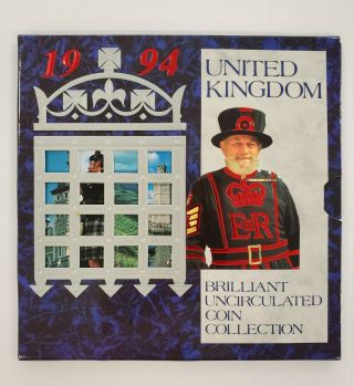 1994 United Kingdom Brilliant Uncirculated Coin Set - Uk Royal