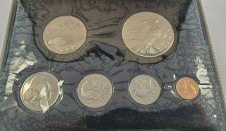 1974 British Virgin Islands Clad Proof Coin Set - Franklin