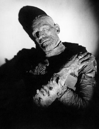 Awesome Classic The Mummy With Boris Karloff 8x10 Photo 1n