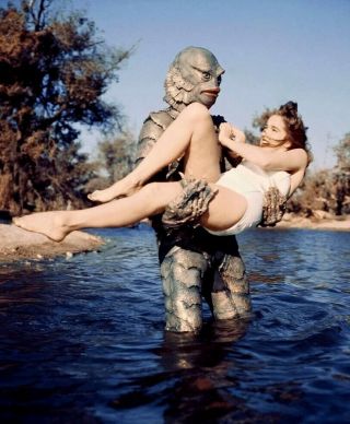 Creature From The Black Lagoon Julie Adams 8x10 Color Photo 2